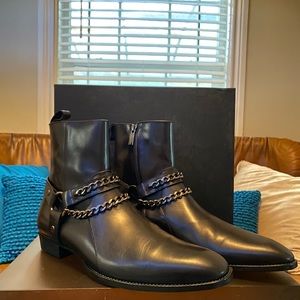 Oro los angeles leather henrik harness boot